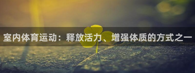 米兰体育官网下载软件:室内体育运动:释放活力、增强体质的方式